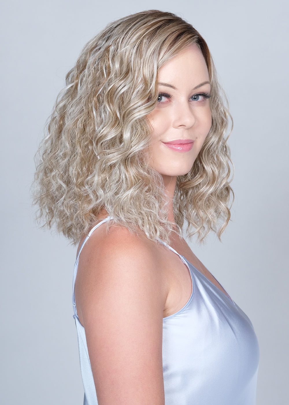 Amber Rock Lace Front Monofilament Part Synthetic Wig By Belle Tress