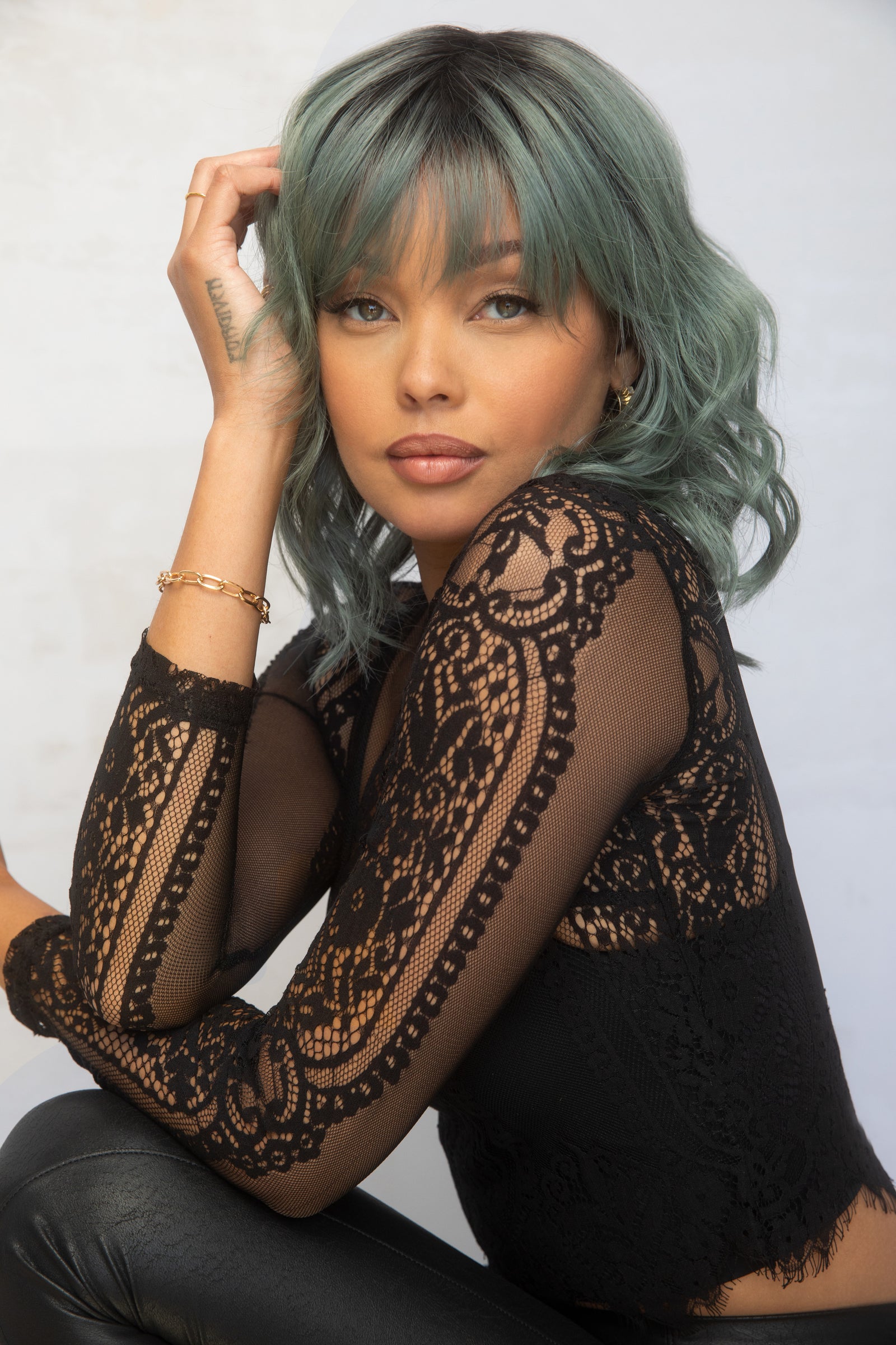 Breezy Wavez Synthetic Hair Wig By Rene of Paris | Smoky-Forest