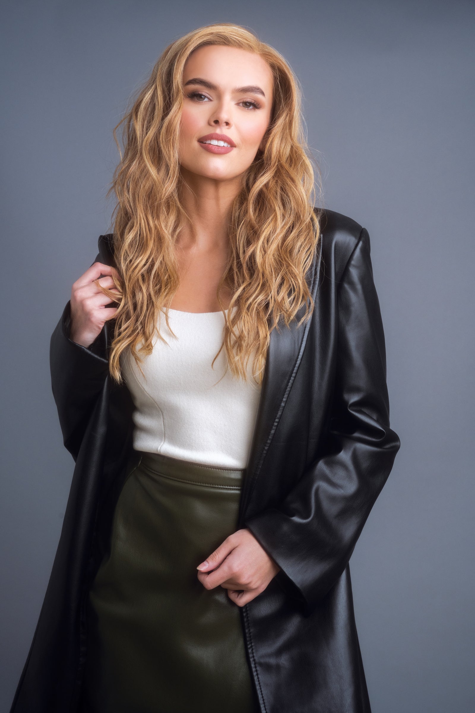 Brooklyn Lace Front Monofilament Part Heat Friendly Synthetic Wig By Alexander | Cinder Toffee