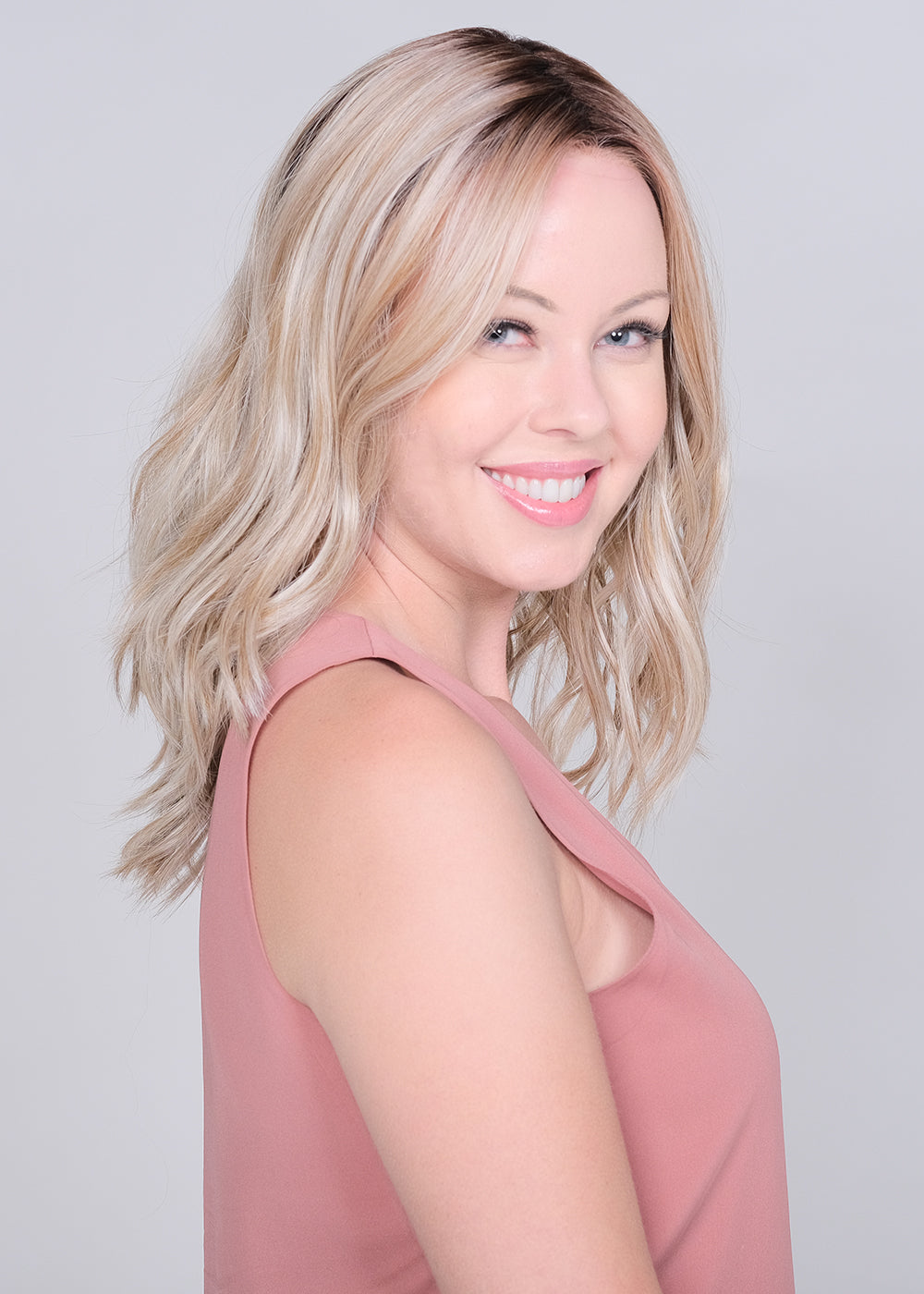 Citrus Mint Lace Front Monofilament Part Synthetic Wig By Belle Tress