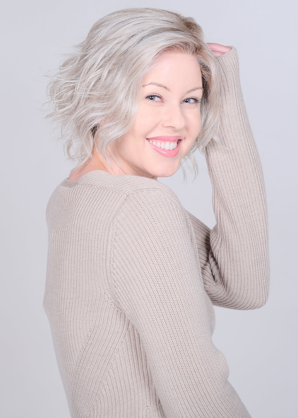 City Roast Lace Front Monofilament Part Synthetic Wig By Belle Tress