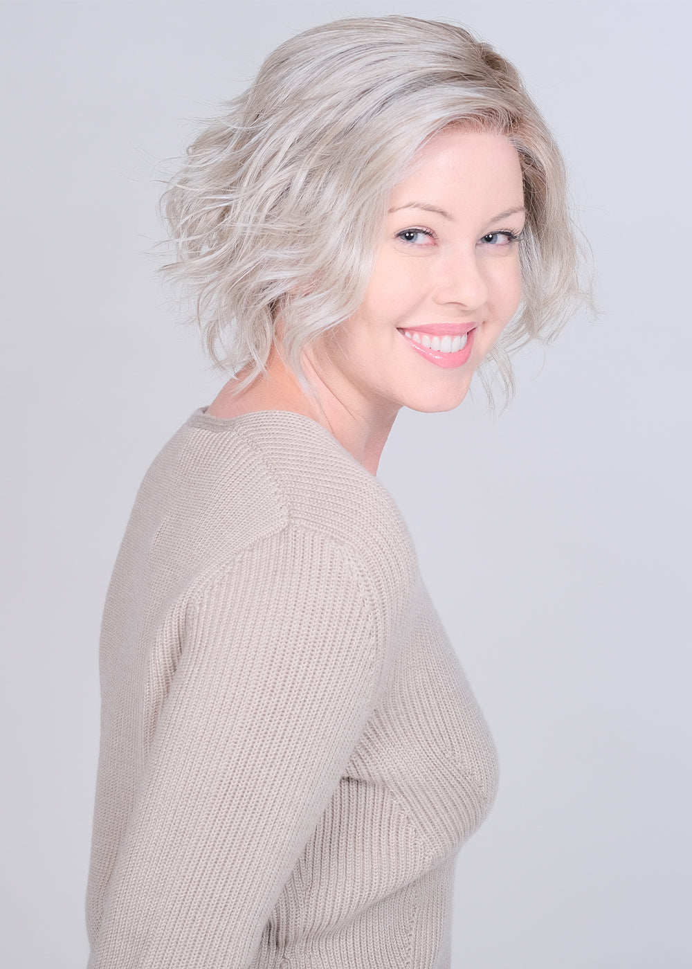 City Roast Lace Front Monofilament Part Synthetic Wig By Belle Tress