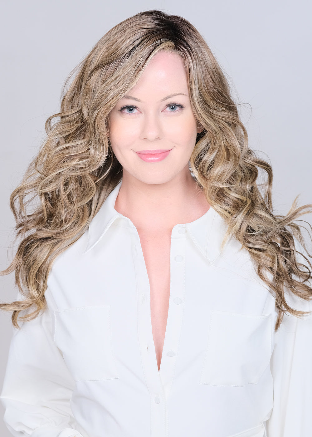 Counter Culture Lace Front Monofilament Part Synthetic Wig by Belle Tress