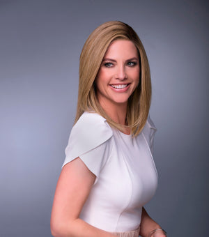 Carrie-Lite Lace Front Monofilament Remy Human Hair Wig By Jon Renau