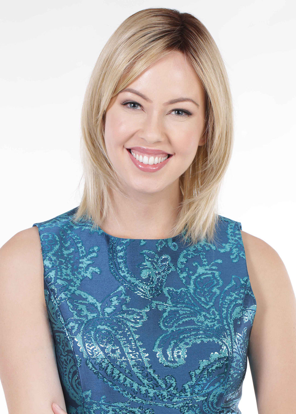 Hand-Tied Cold Brew Chic Lace Front Monofilament Part Synthetic Wig By Belle Tress