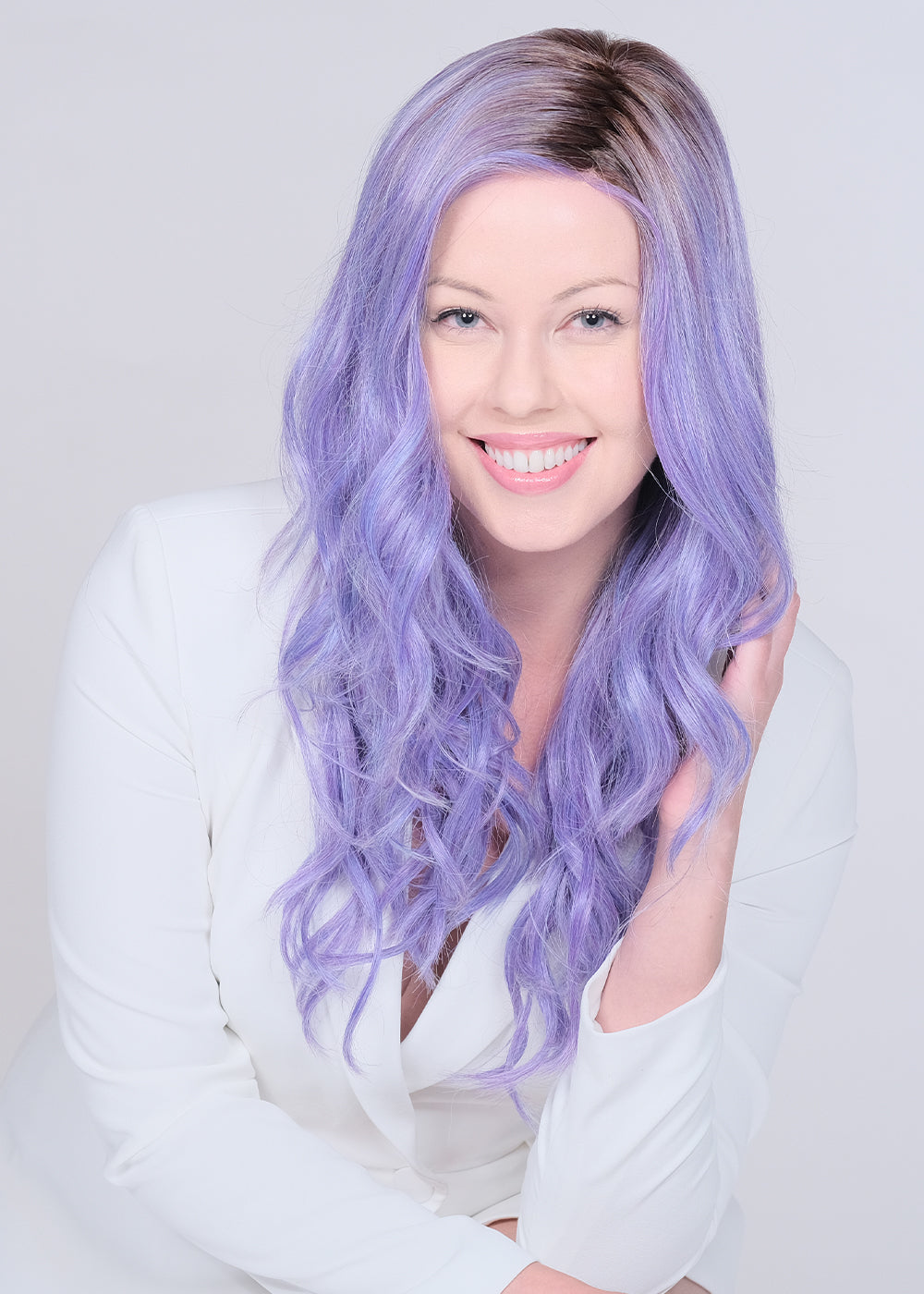 Dalgona 23 Lace Front Monofilament Part Synthetic Wig By Belle Tress | Star Dust