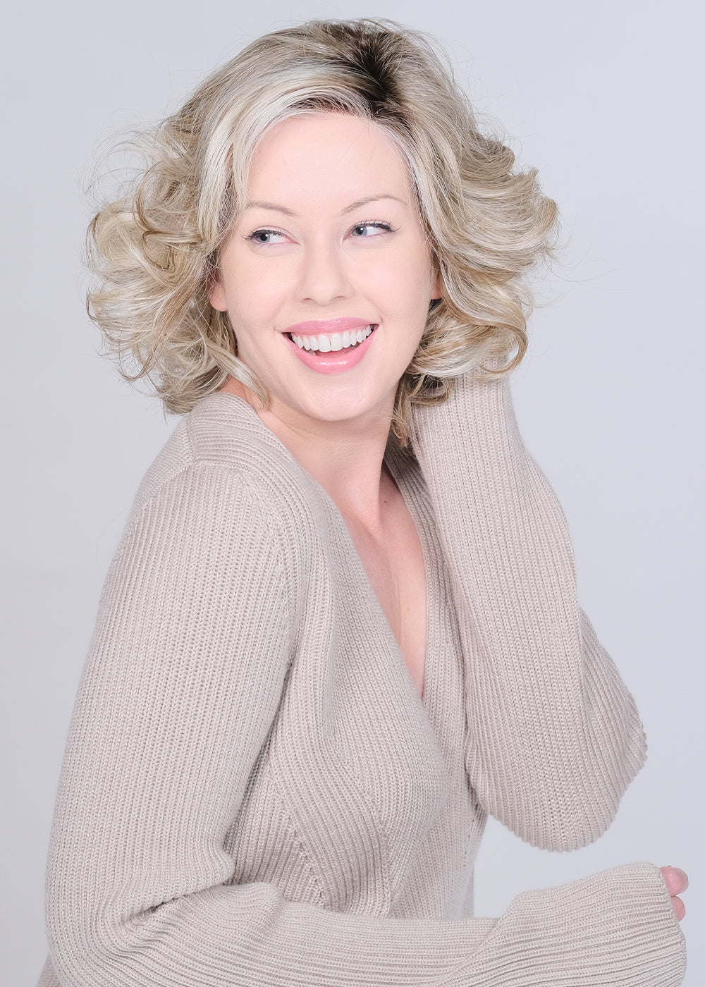 Devocion Lace Front Monofilament Part Synthetic Wig By Belle Tress