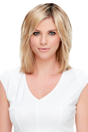 Essentially You HD Double Monofilament Wefted Synthetic Hair Topper By Jon Renau | Exclusive
