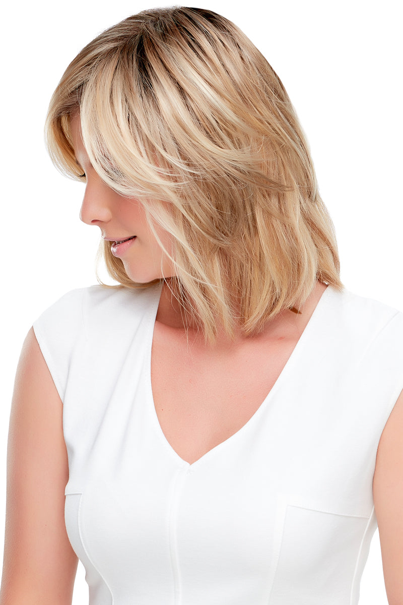 Essentially You HD Double Monofilament Wefted Synthetic Hair Topper By Jon Renau | Exclusive