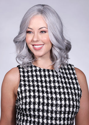 Estee Hand-Tied Lace Front Full Monofilament Veloro Adjuster Synthetic Hair Wig By Belle Tress