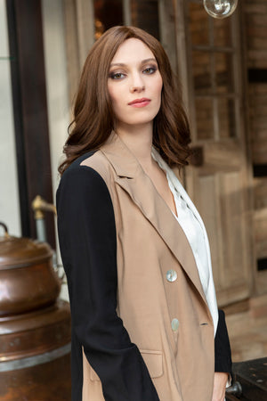 Ginevra Anti-Slip Cap Remy Human Hair Wig By Fair Fashion | 8