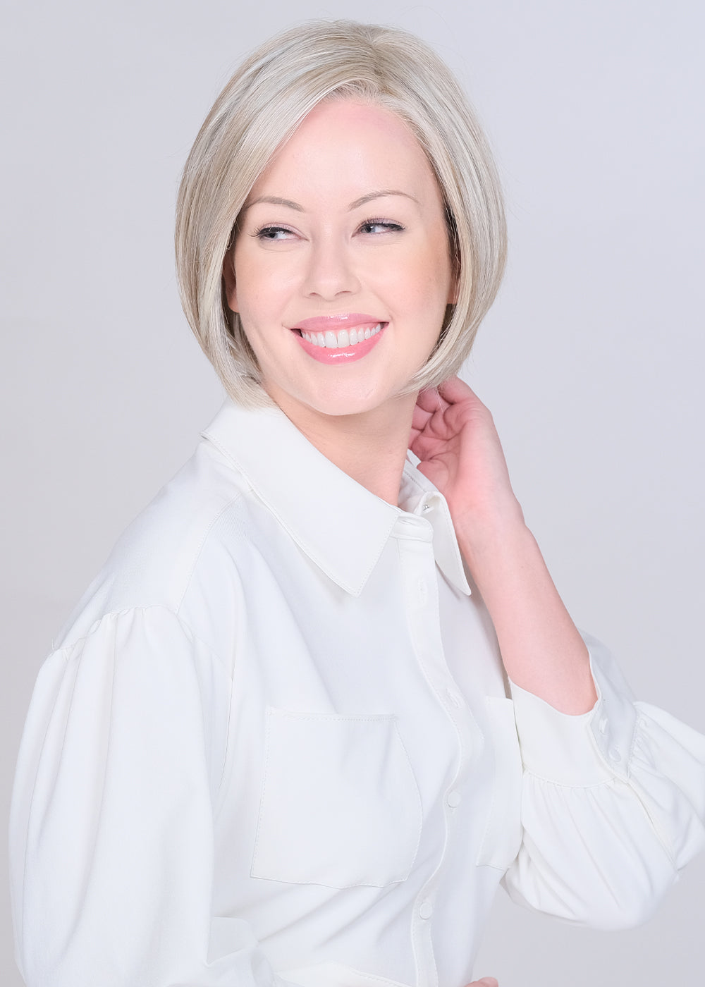 Hand-Tied Bellissima Lace Front Monofilament Part Synthetic Wig By Belle Tress