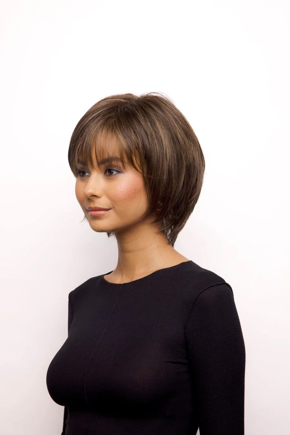 Jude Monofilament Synthetic Hair Wig By Rene of Paris | Brown Sable