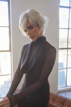 Kason Synthetic Hair Wig By Rene of Paris | Platinum Pearl