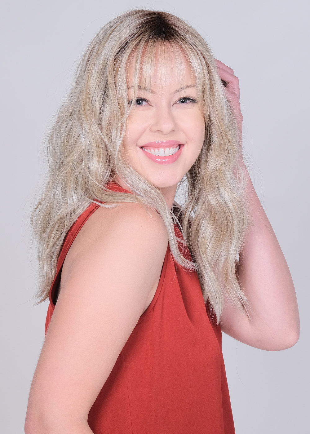 London High Tea Lace Front Monofilament Part Synthetic Wig By Belle Tress