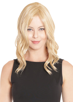 Lace Front Mono Top Wave 14 Synthetic Hair Topper By Belle Tress