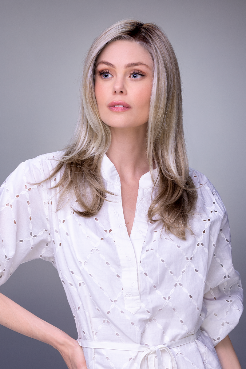 Miranda Lite Lace Front Monofilament Synthetic Wig By Jon Renau | 22F16S8