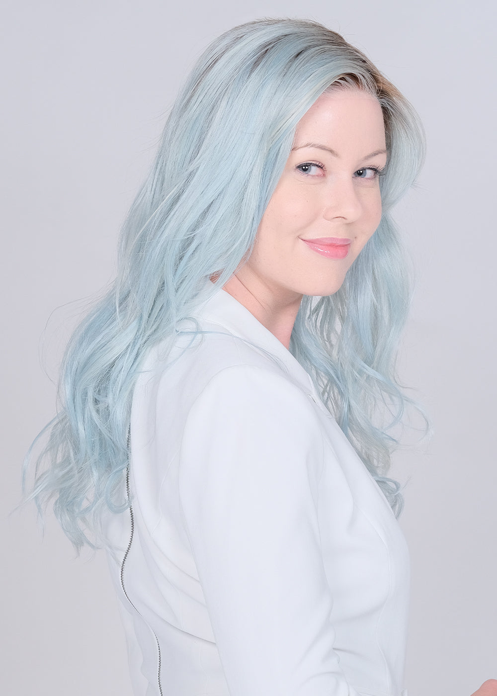 Shakerato Ocean Blonde Lace Front Synthetic Hair Wig By Belle Tress