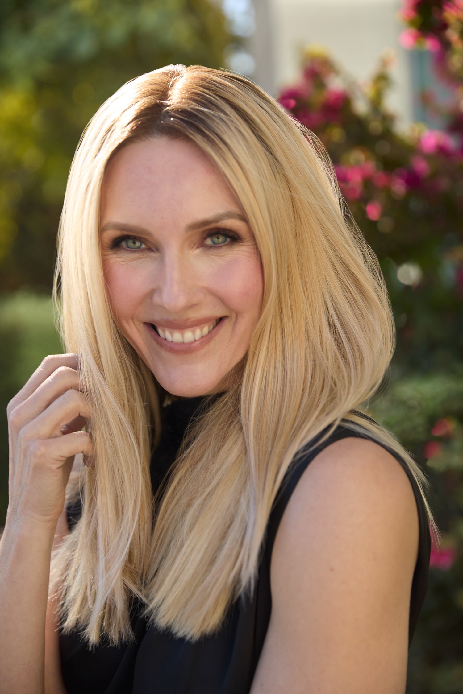 Top Trend Lace Front HD 18 Inch Double Monofilament Wefted Back Clip-In Straight Synthetic Hair Topper By Jon Renau | FS24-102S12