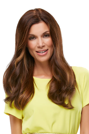 Top Form 18 Inch Monofilament Remy Human Hair Topper By Jon Renau