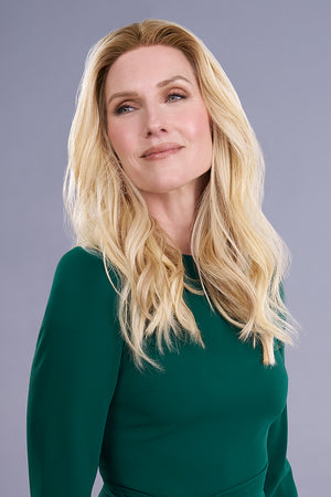 Top Form Lace HH 18 inch Lace Front Monofilament Remy Human Hair Topper By Jon Renau | Exclusive