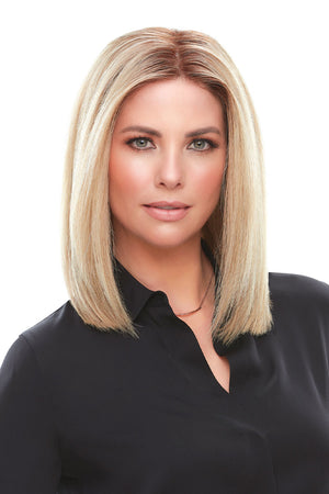 Top Smart HH 12 Inch Lace Front Monofilament Remy Human Hair Topper By Jon Renau