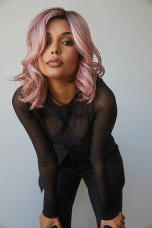 Vero Lace Front Monofilament Part Synthetic Hair Wig By Rene of Paris | Watermelon-R