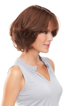 EasiPart French HH 8 Inch Monofilament Remy Human Hair Topper By Jon Renau