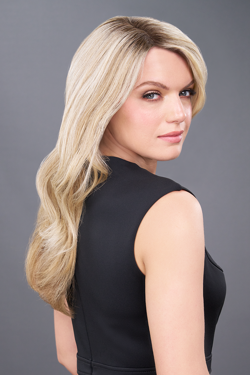 EasiPart Medium HD 18 Inch Monofilament Synthetic Hair Topper By Jon Renau | Exclusive