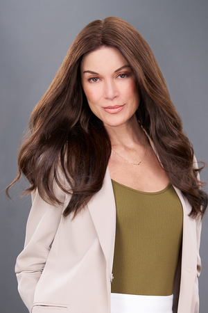 EasiPart Medium HD 18 Inch Monofilament Synthetic Hair Topper By Jon Renau