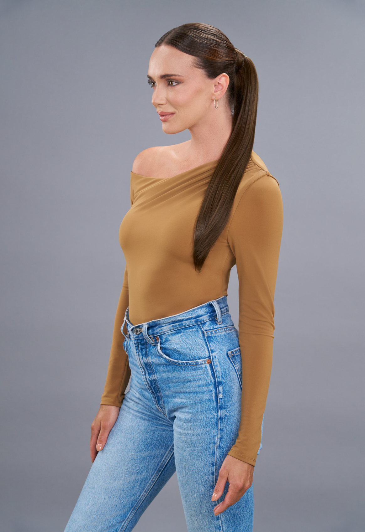 EasiPony Medium Length Heat Defiant Hair Piece By Jon Renau