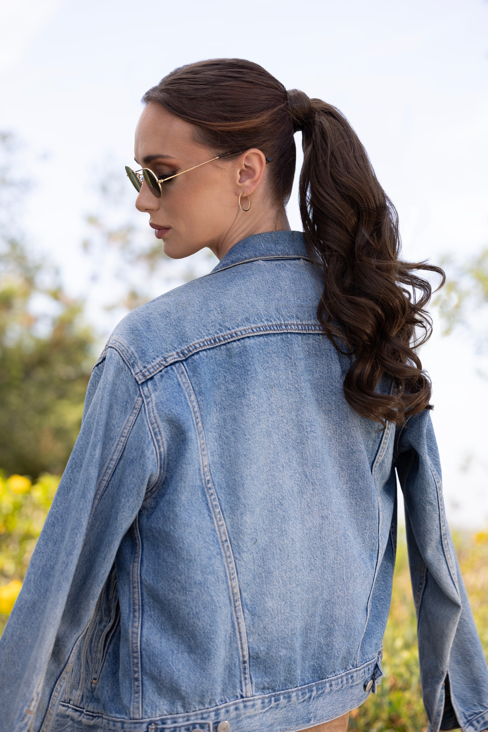 EasiPony Medium Wavy Heat Defiant Hair Piece By Jon Renau | 8_ETHD_831